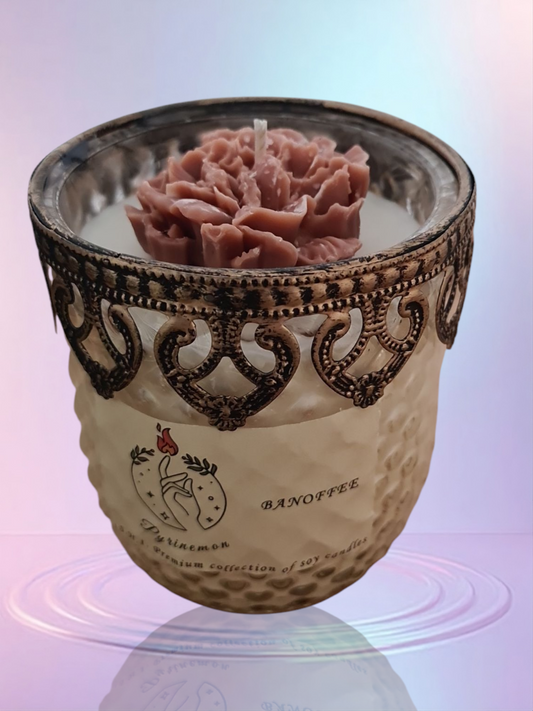 Χειροποίητο Αρωματικό Κερί Banoffee
